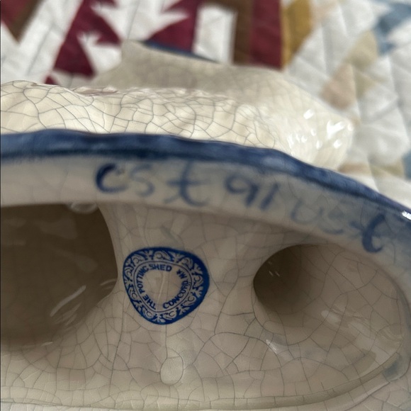 Blue and White Rabbit - Picture 3 of 4